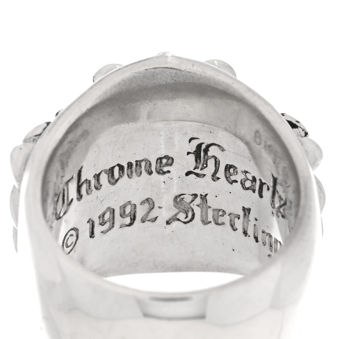 Sterling Silver Keeper Ring 57 8