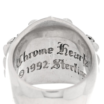 Chrome Hearts Sterling Silver Keeper Ring 57 8 4 of 4