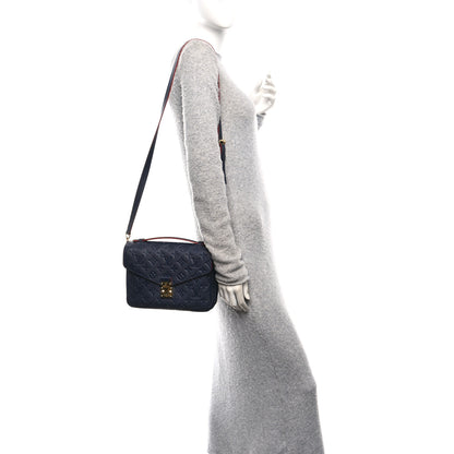 Louis Vuitton Empreinte Pochette Metis Marine Rouge 2 of 10