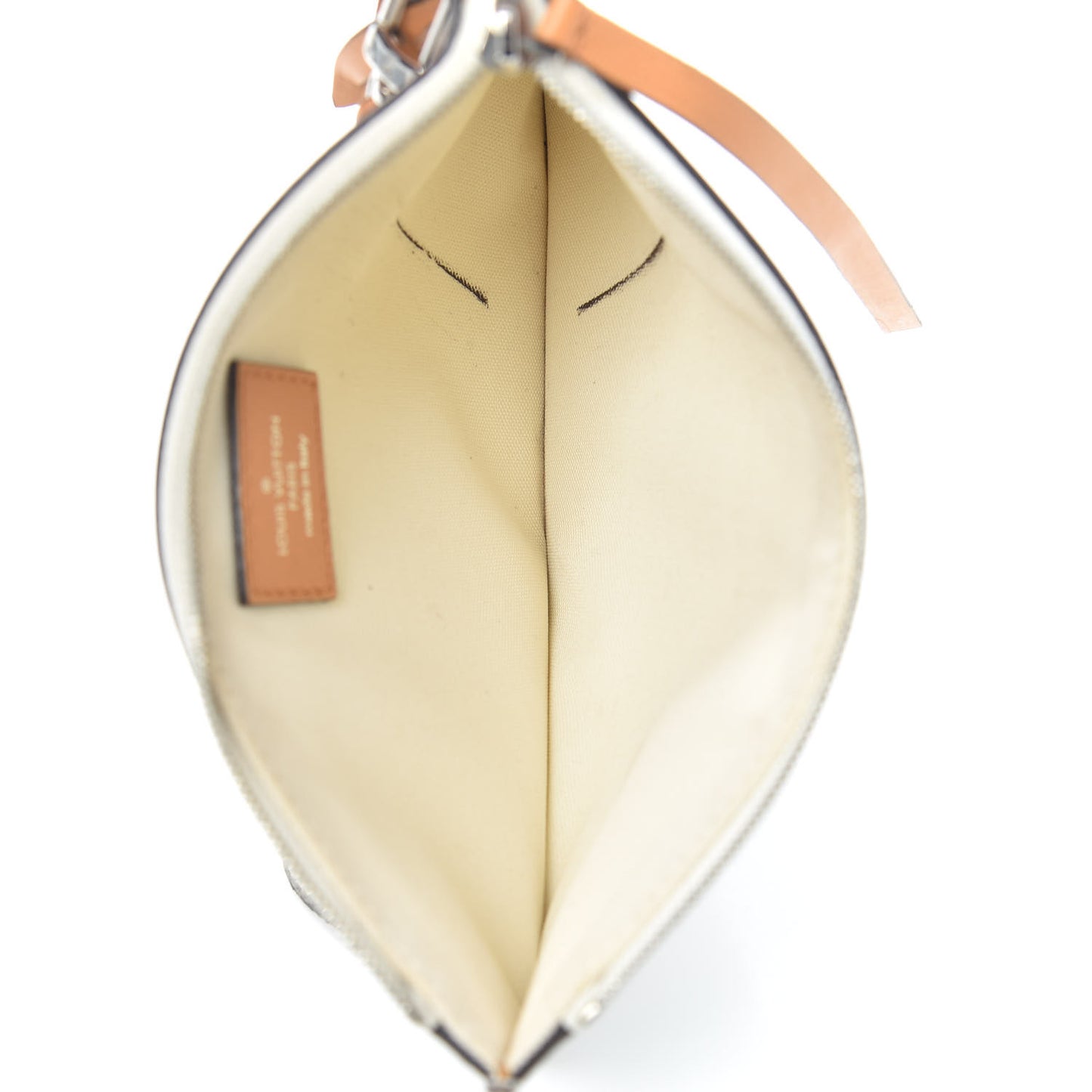 Calfskin Pochette White
