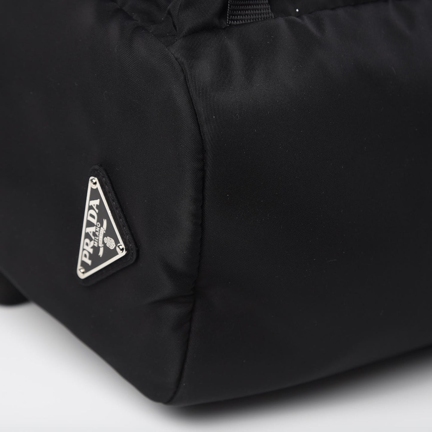 Nylon Montagna Double Buckle Backpack Black