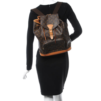 Louis Vuitton Monogram Montsouris GM Backpack 2 of 11