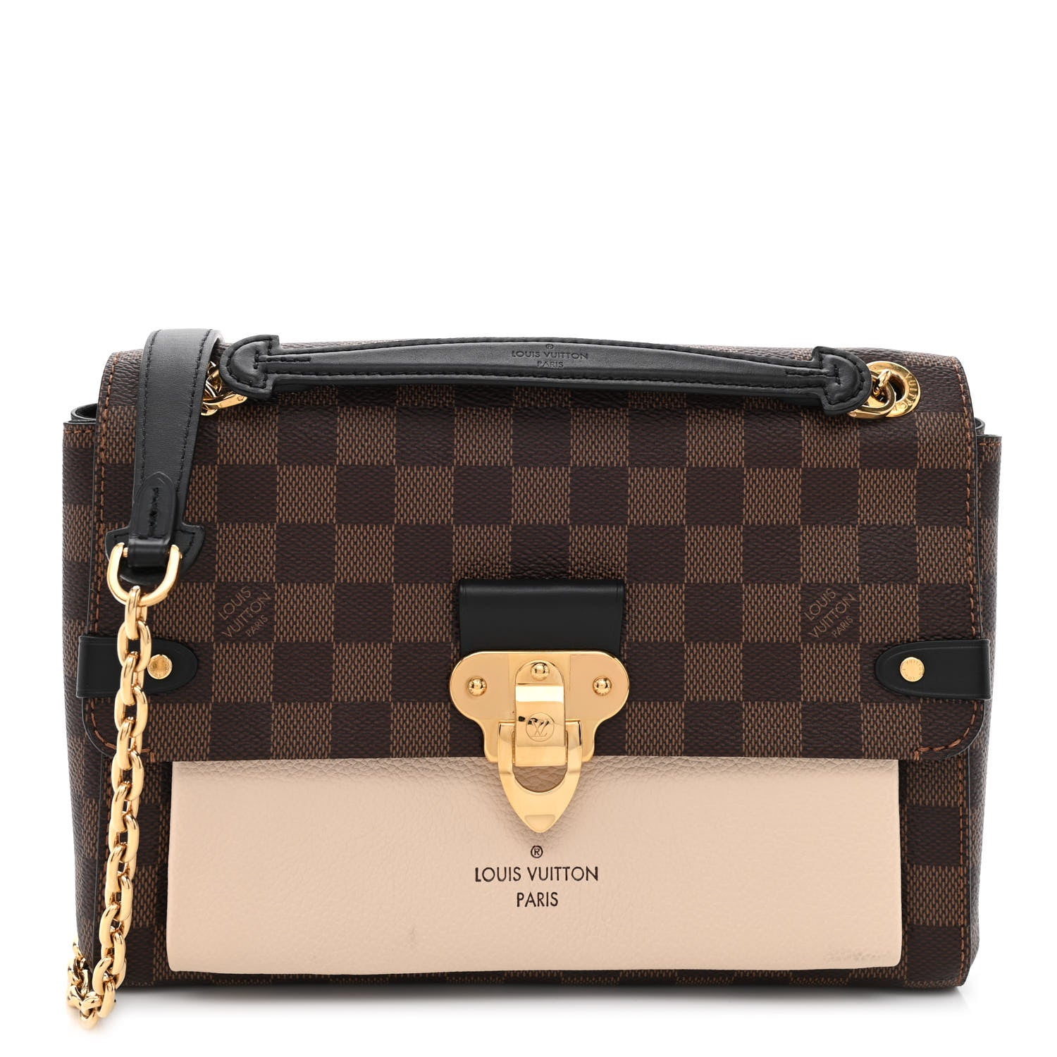 Louis Vuitton Damier Ebene Vavin PM Creme 1 of 11