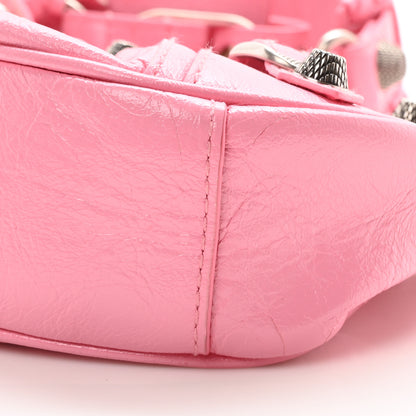 Balenciaga Agneau Arena Le Cagole Shoulder Bag XS Candy Pink 11 of 11