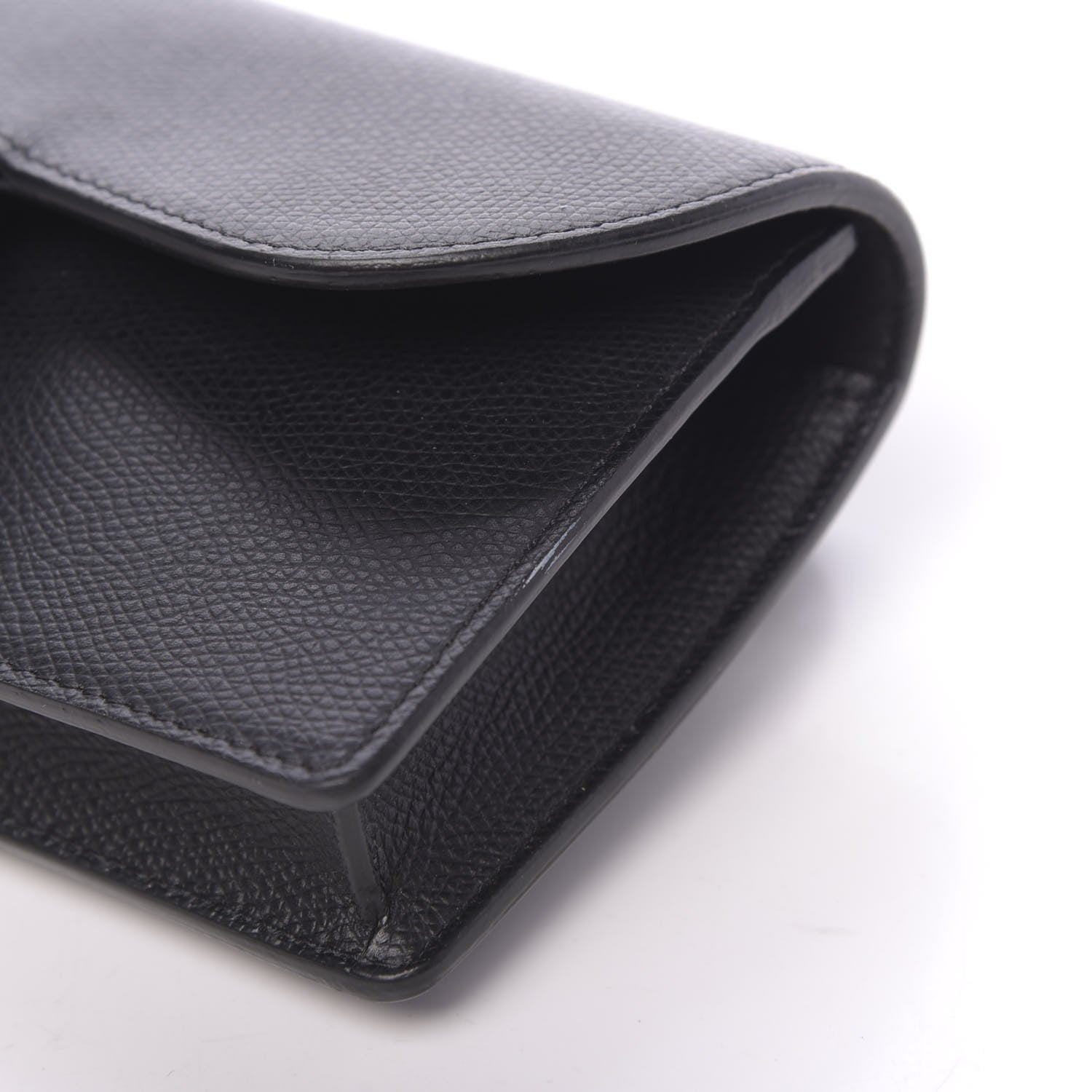 Christian Dior Grained Calfskin Saddle Belt Bag Black 11 of 12