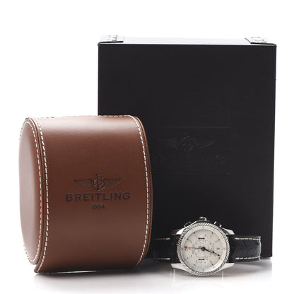 Breitling Stainless Steel Platinum Alligator 42mm Bentley Mark VI Automatic Watch P26362 9 of 9