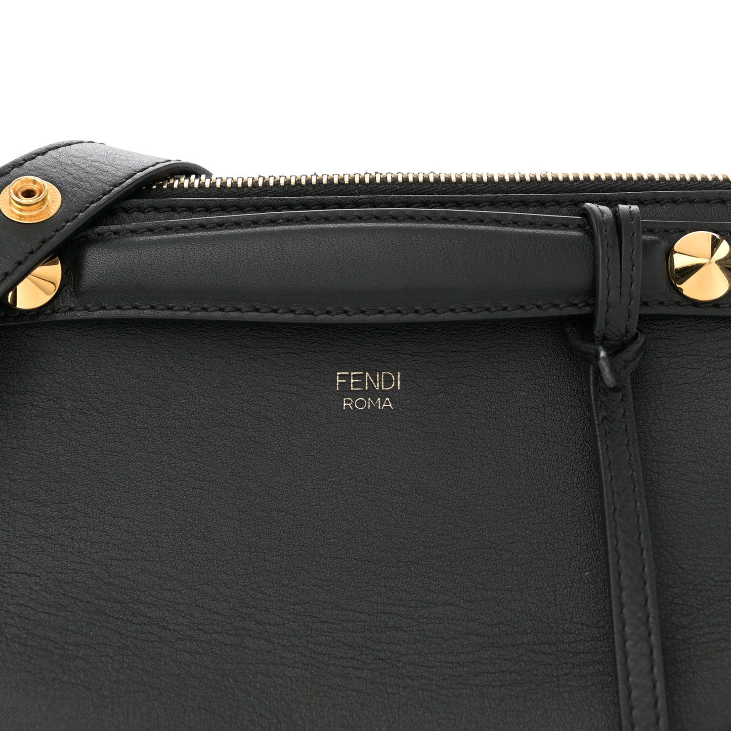 Vitello Dolce Monster Eyes Embossed Medium By The Way Boston Bag Black