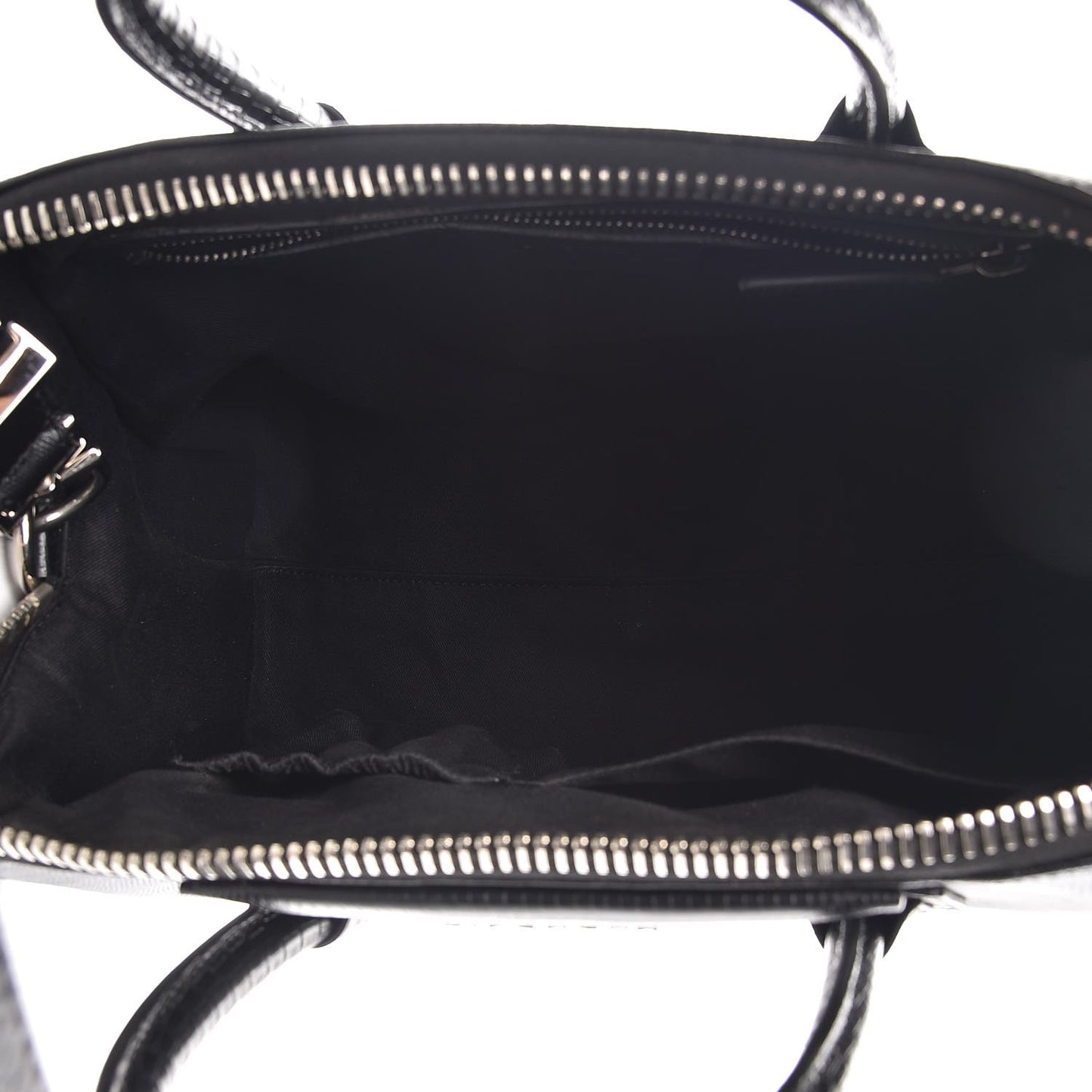 Calfskin Lizard Embossed Medium Antigona Black