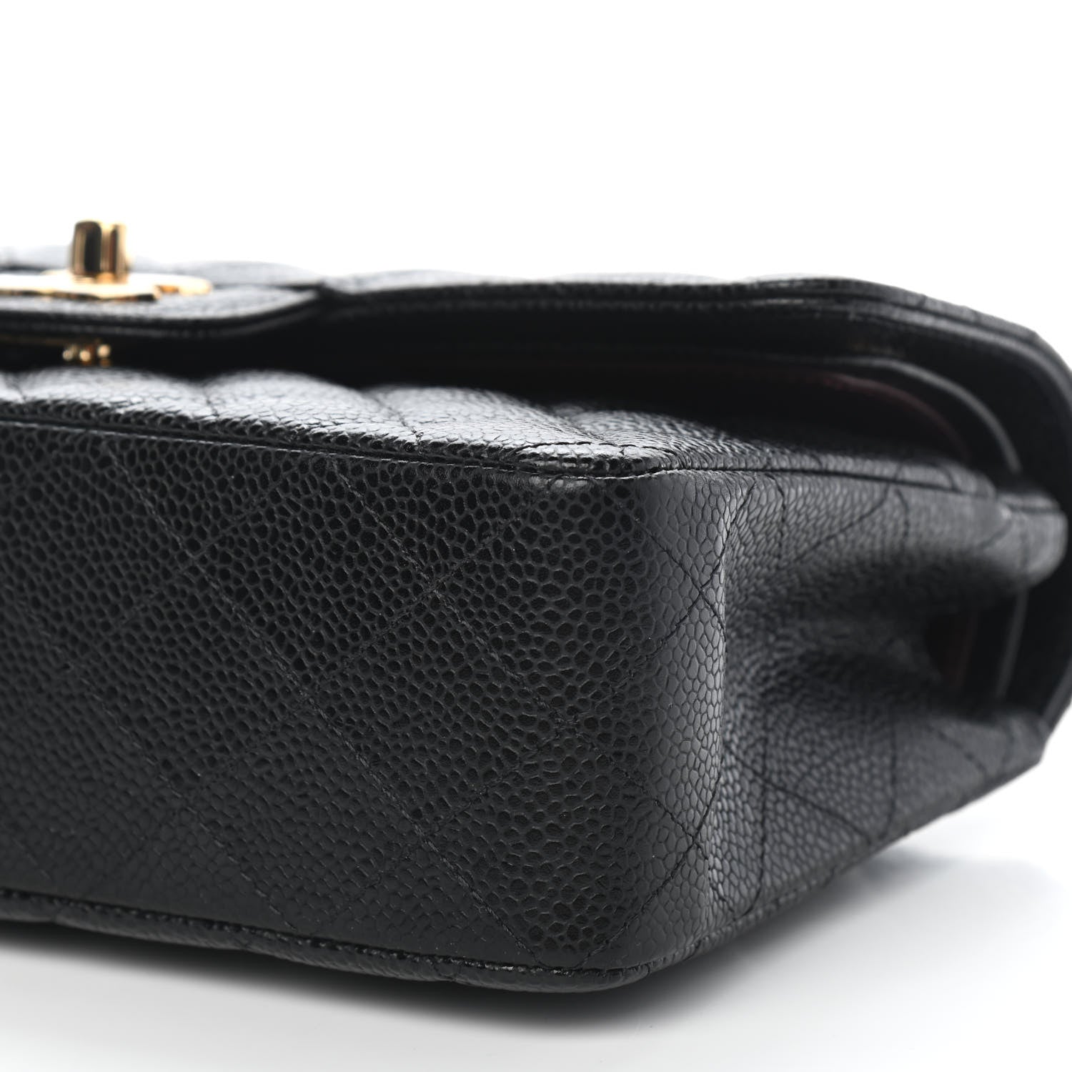 Chanel Caviar Quilted Small Double Flap Black 9 of 9