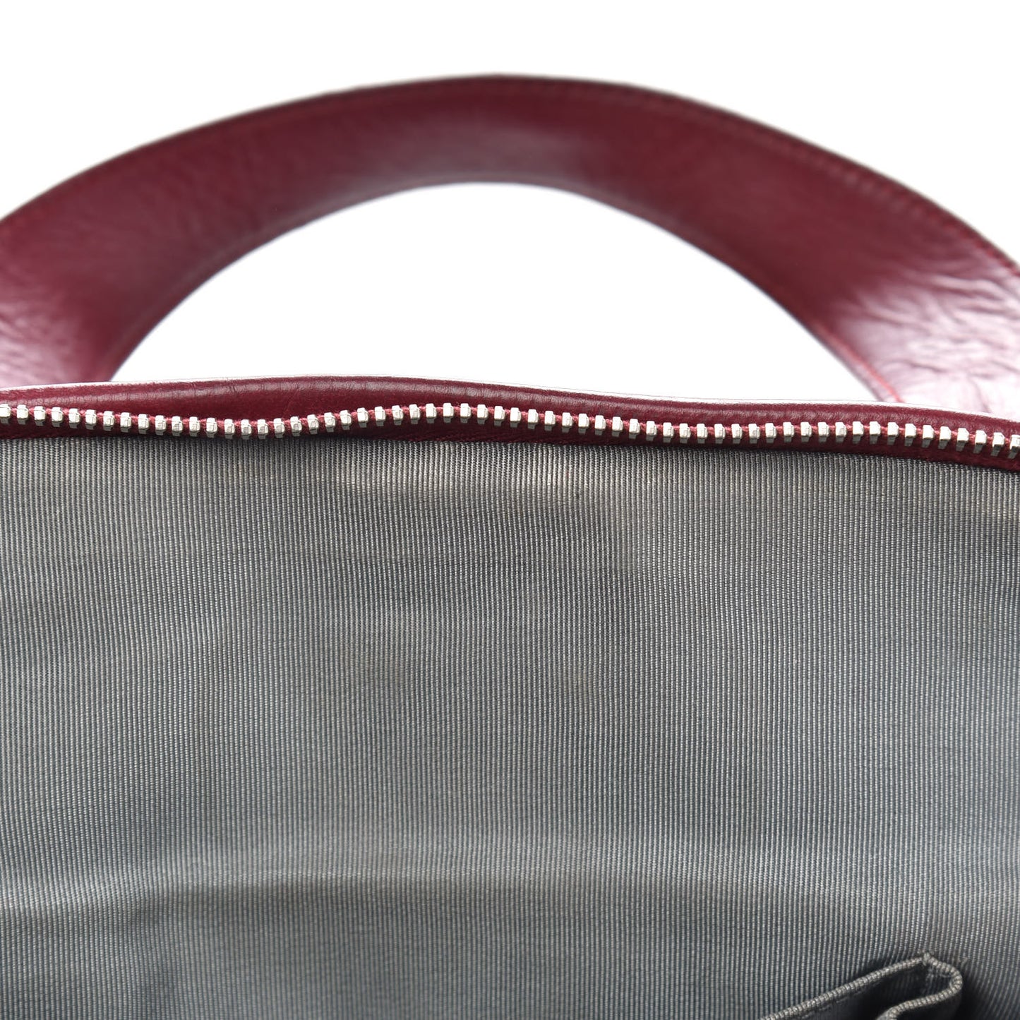 Calfskin Ultra Stitch Bowler Red