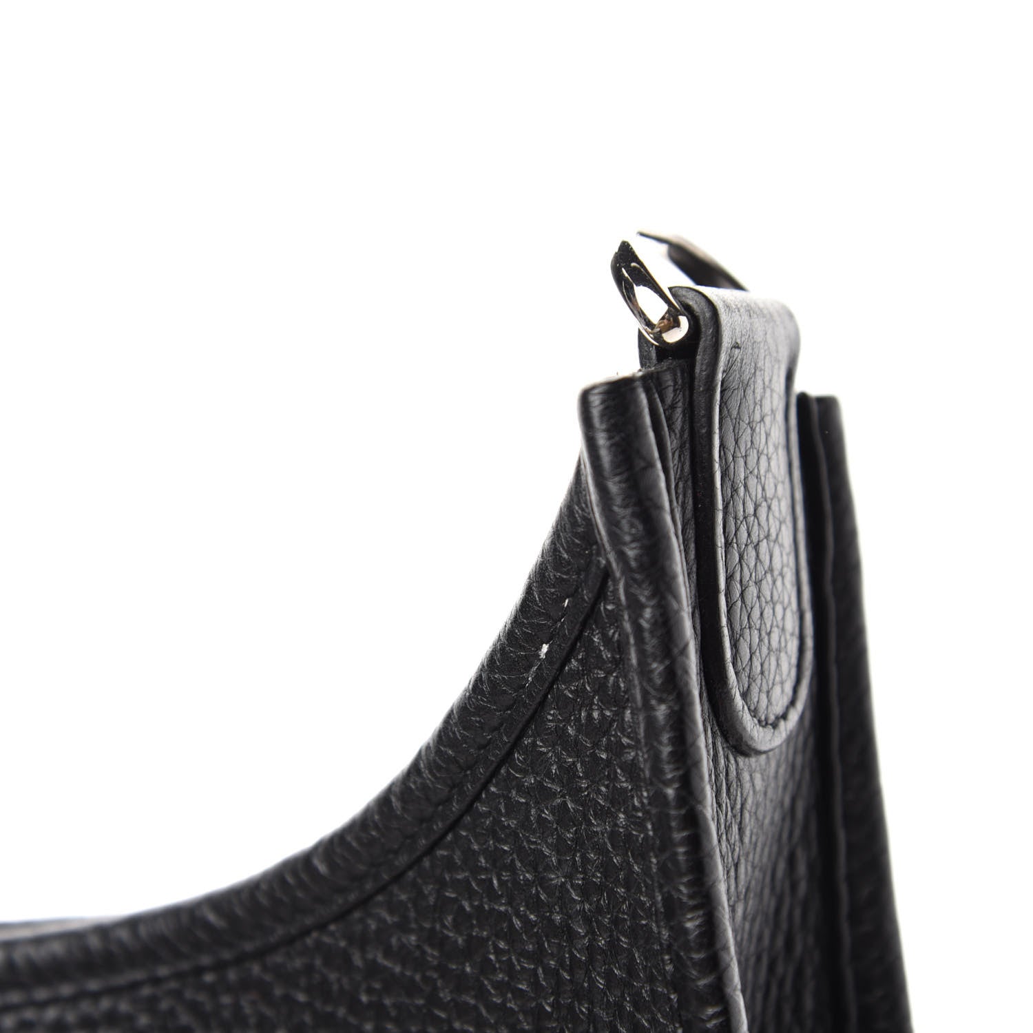 Hermes Taurillon Clemence Evelyne III PM Black 11 of 14
