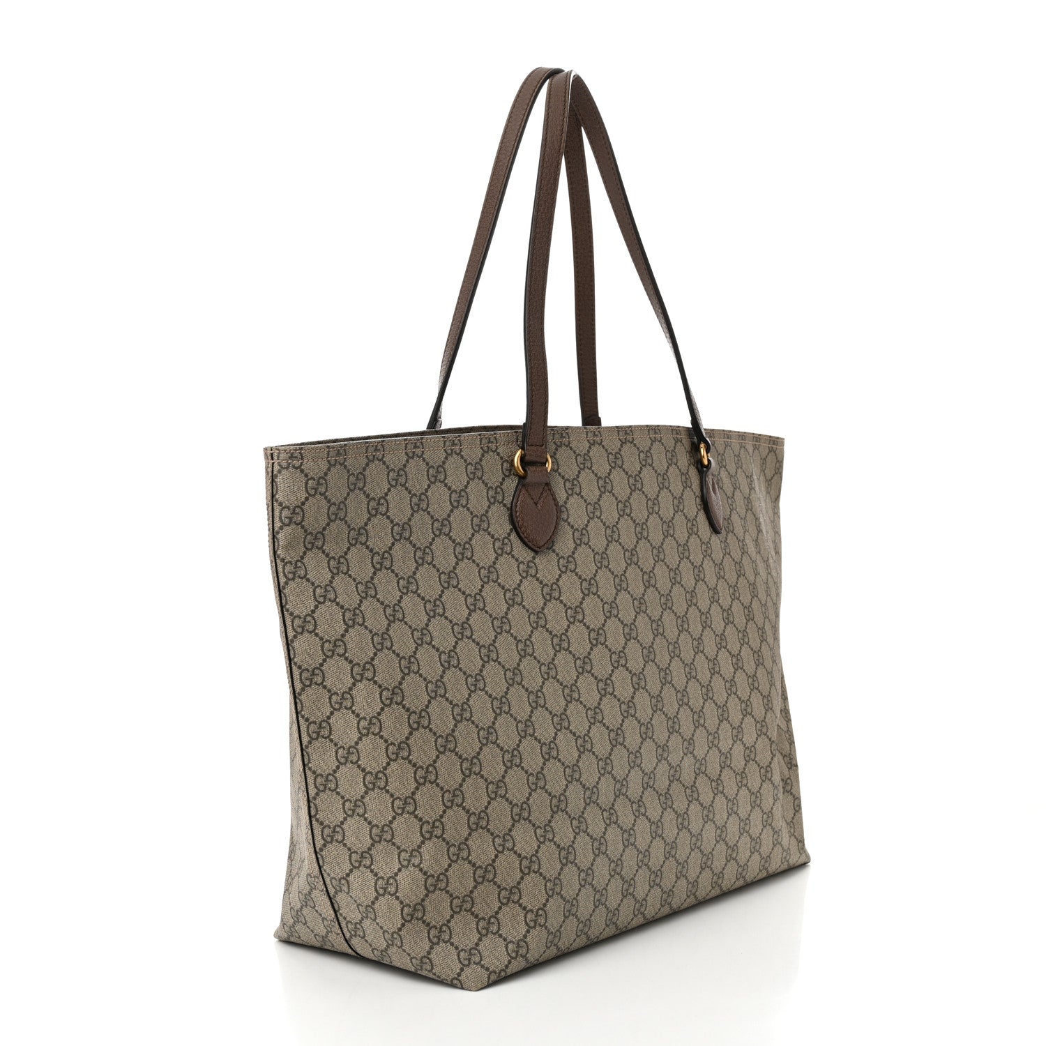 Gucci GG Supreme Monogram Medium Ophidia Shopping Tote Ebony 3 of 10