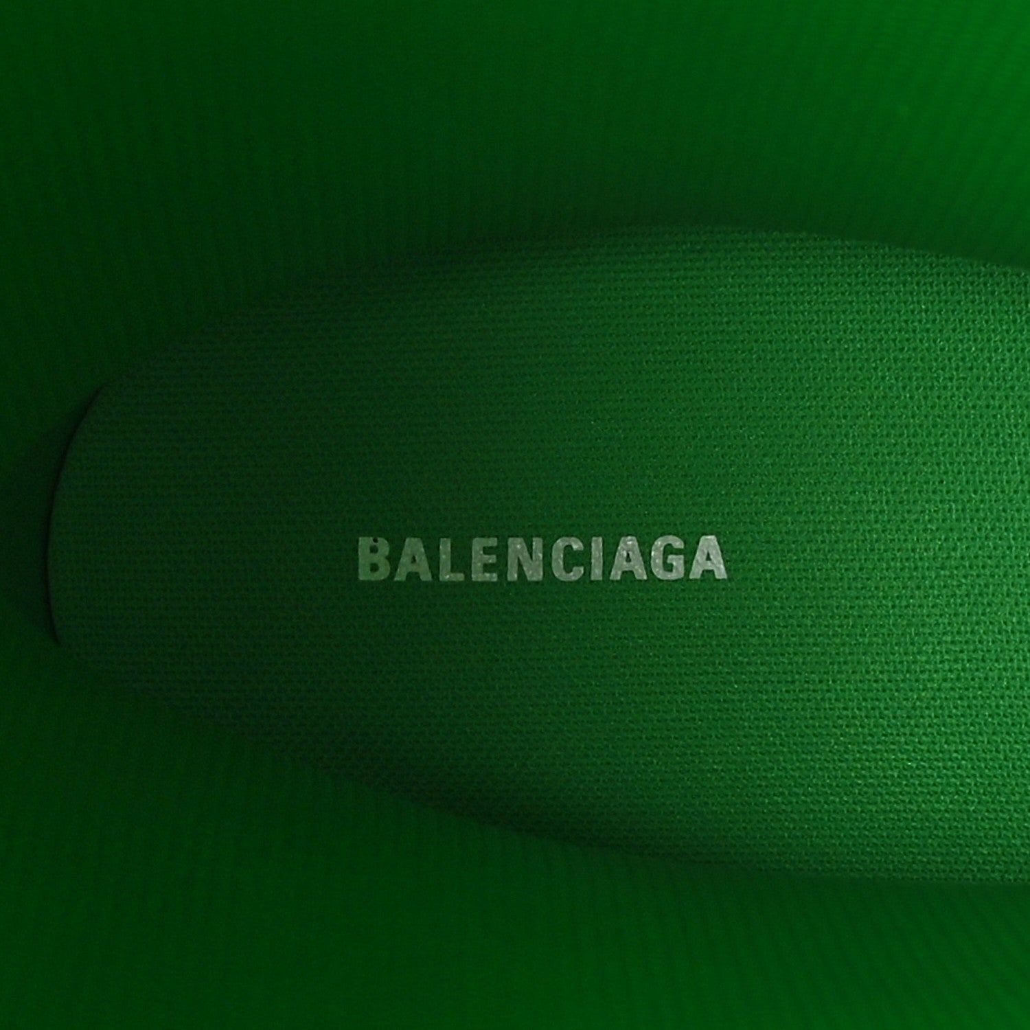 Balenciaga X CROCS Rubber Womens Rain Boots 41 Grass Green 6 of 7