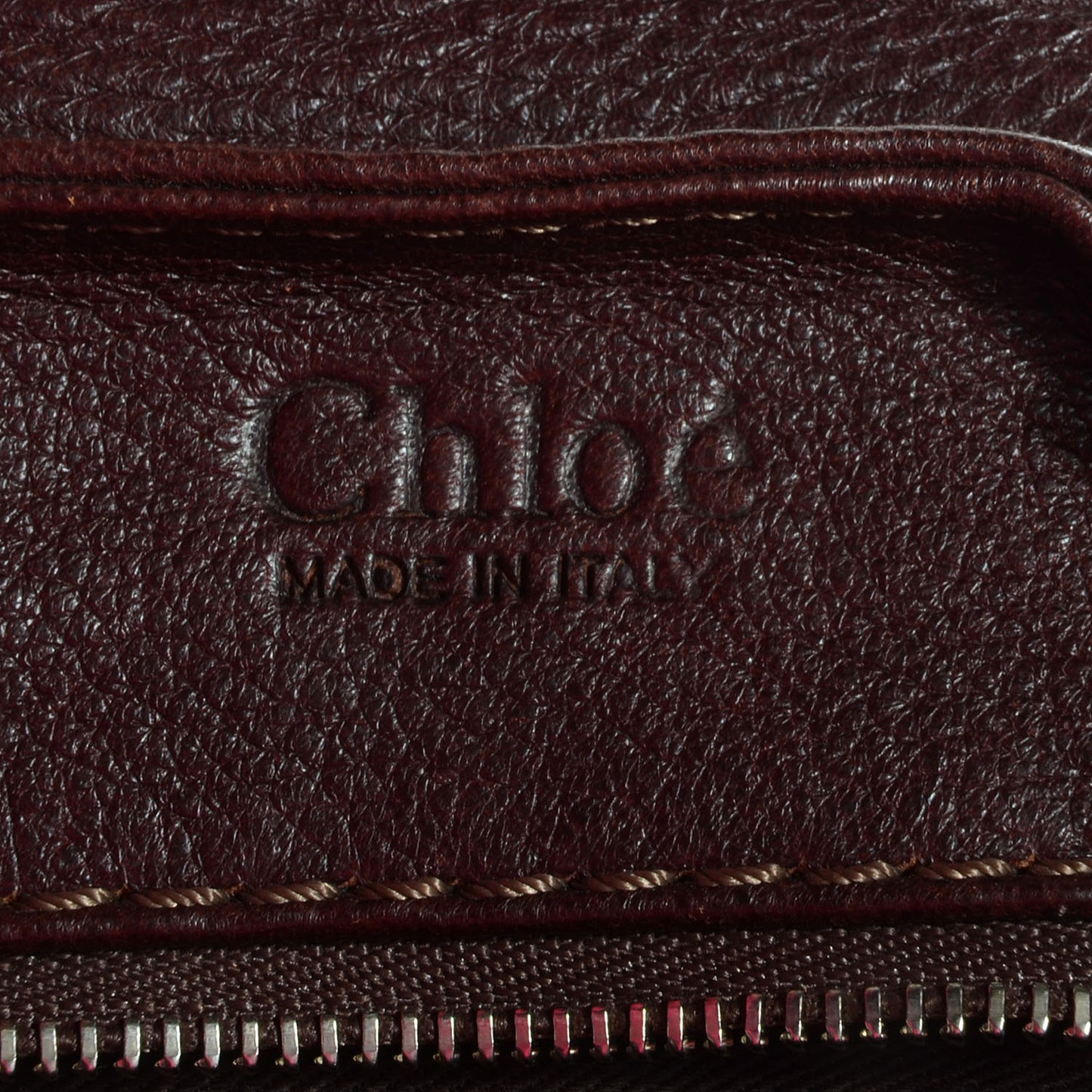 Leather Medium Paddington Satchel Chocolate