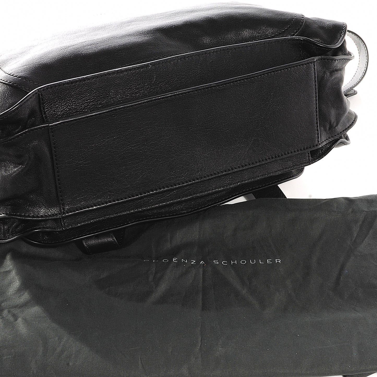 Lambskin PS1 Extra Large Satchel Black