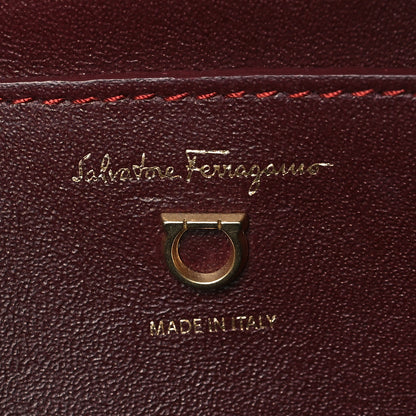 Salvatore Ferragamo Calfskin Quilted Gancini Camera Bag 6 of 10