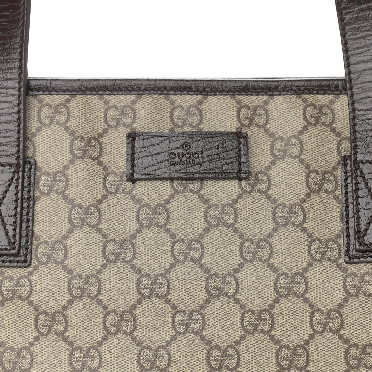 Gucci GG Plus Monogram Small Joy Tote Dark Brown 8 of 14