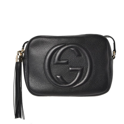 Gucci Pebbled Calfskin Small Soho Disco Bag Black 1 of 7