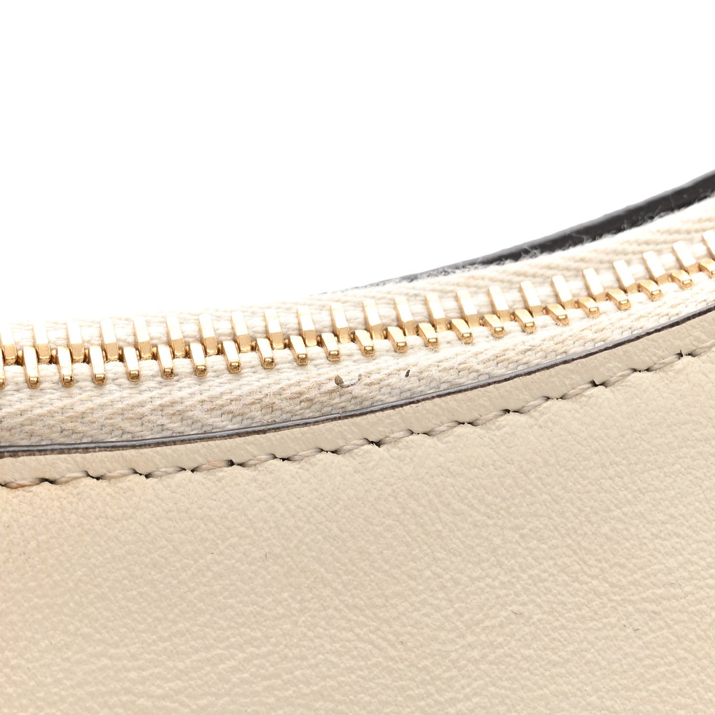 Vitello Grace Matte Small Fendigraphy Hobo Bag White Ice