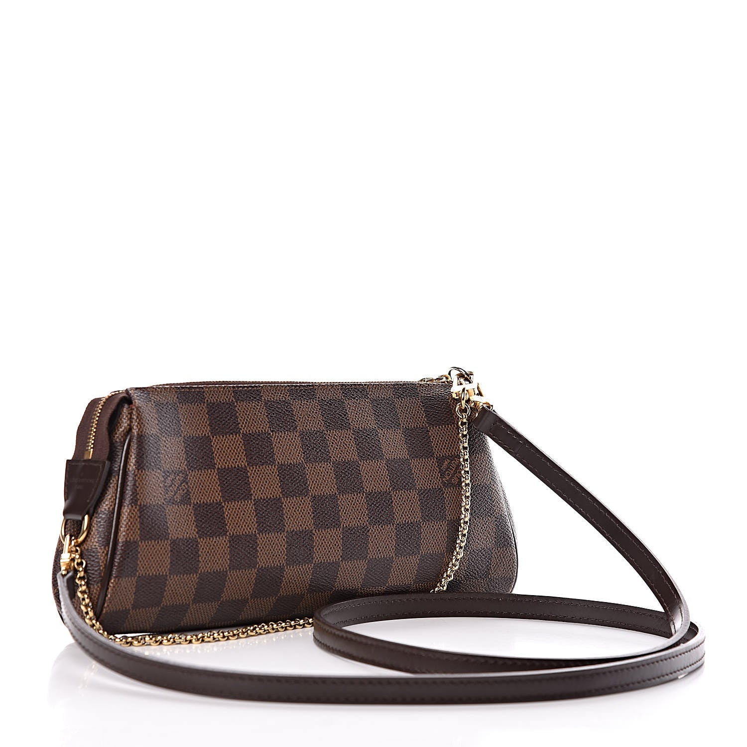 Louis Vuitton Damier Ebene Eva Clutch 4 of 15