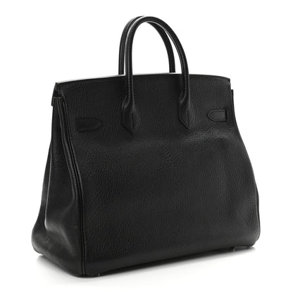 Hermes Chevre de Coromandel HAC Birkin 32 Black 2 of 12