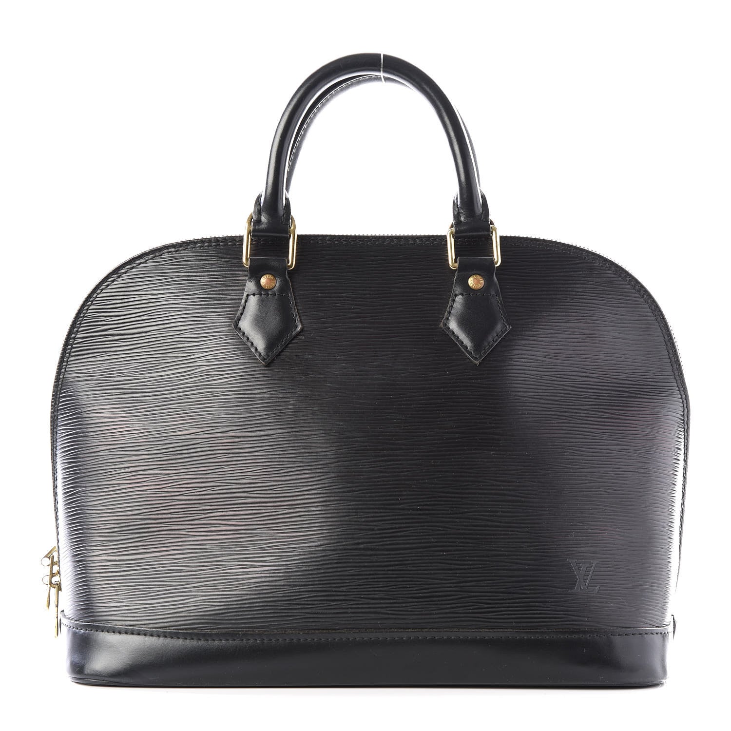 Louis Vuitton Epi Alma MM Black 1 of 11