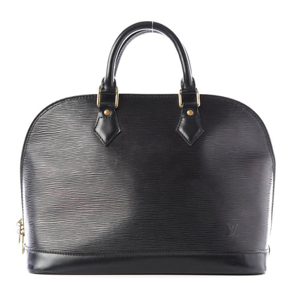 Louis Vuitton Epi Alma MM Black 1 of 11