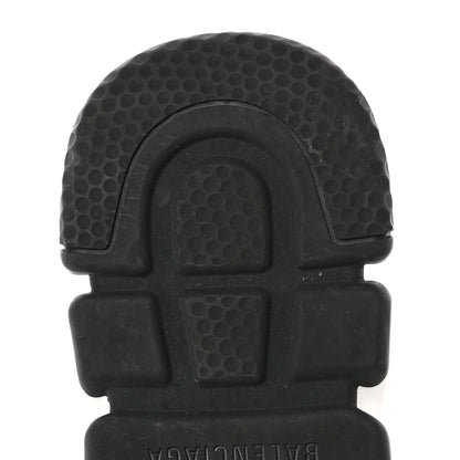 Balenciaga Neoprene Knit Allover Logo Womens Speed Lace Up Sneakers 37 Black 12 of 12