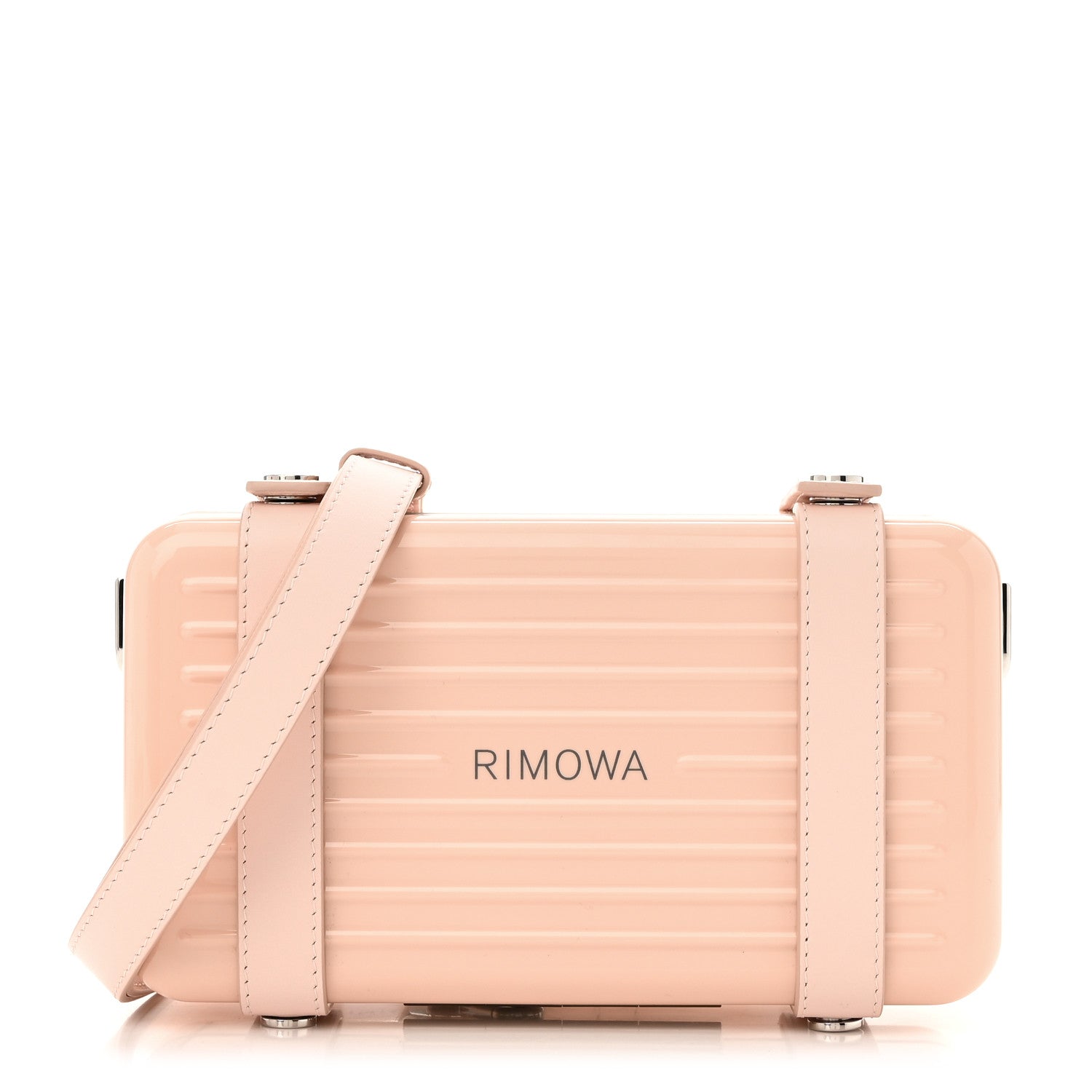 Rimowa Gloss Polycarbonate Personal Cross-Body Bag Petal Pink 1 of 10