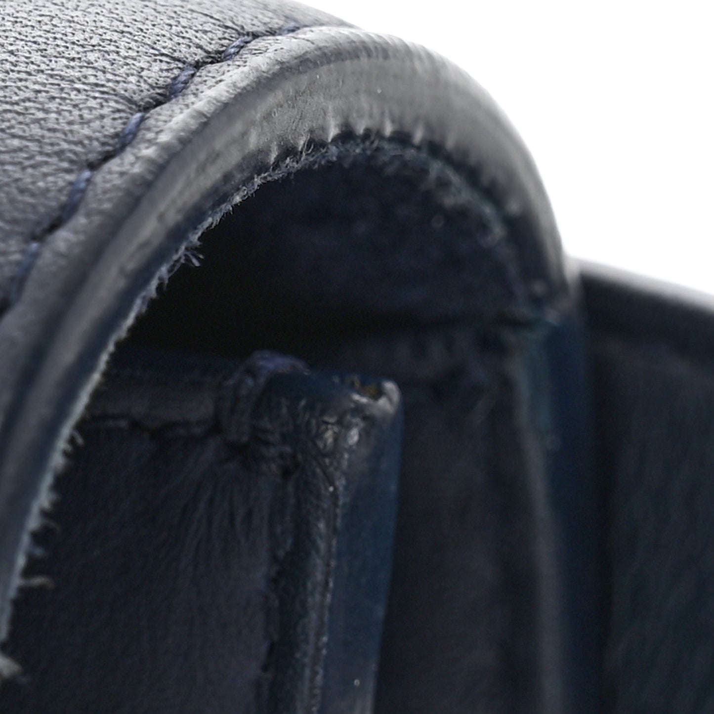 Ultra Matte Calfskin Belt Bag Navy