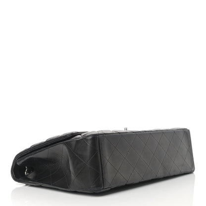 Chanel Lambskin Quilted Maxi Single Flap Black 4 of 22