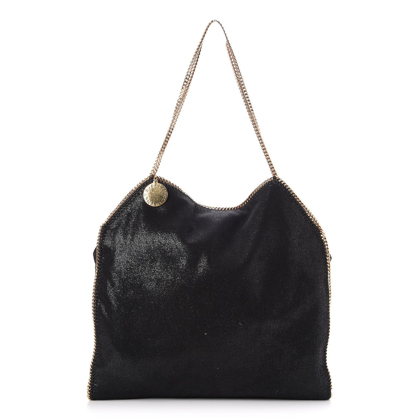 Shaggy Deer Small Falabella Tote Black