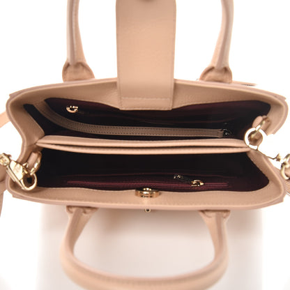 Chanel Grained Calfskin Mini Neo Executive Shopper Tote Light Beige 5 of 7