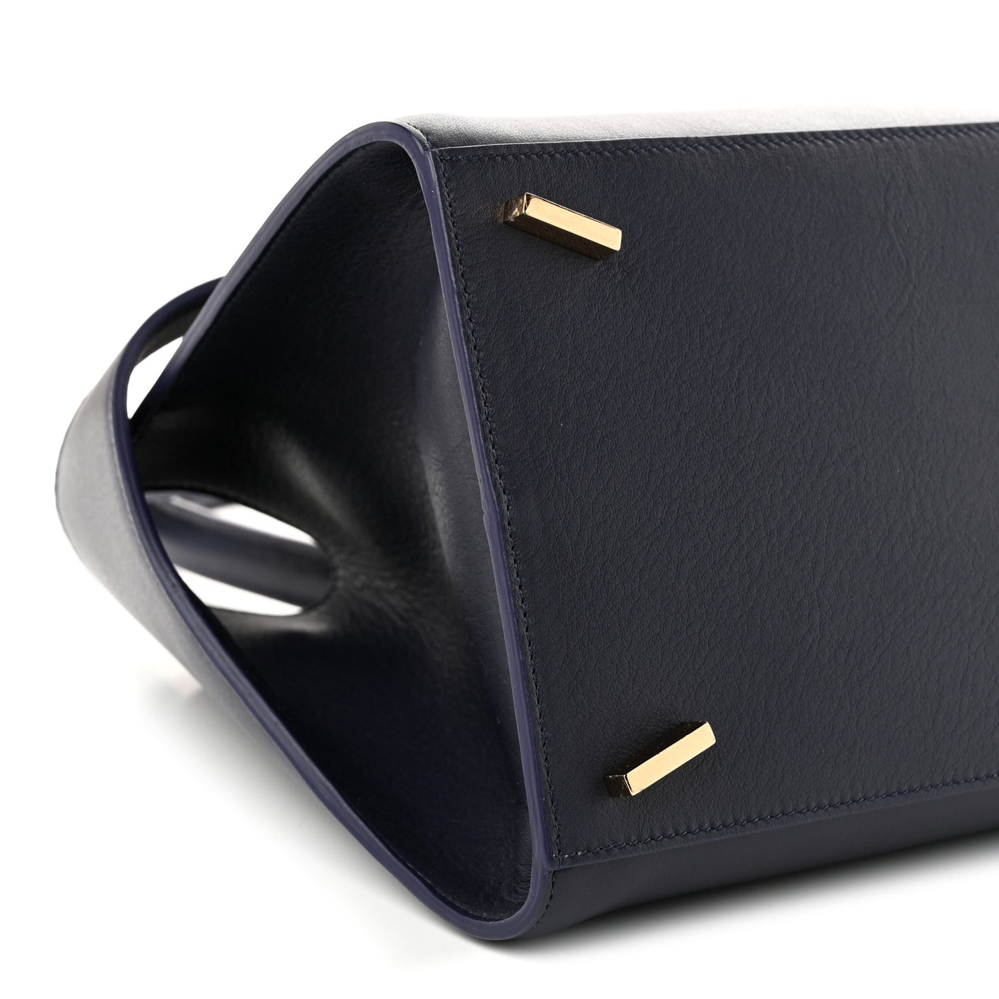 Calfskin Small Hug Bag Midnight