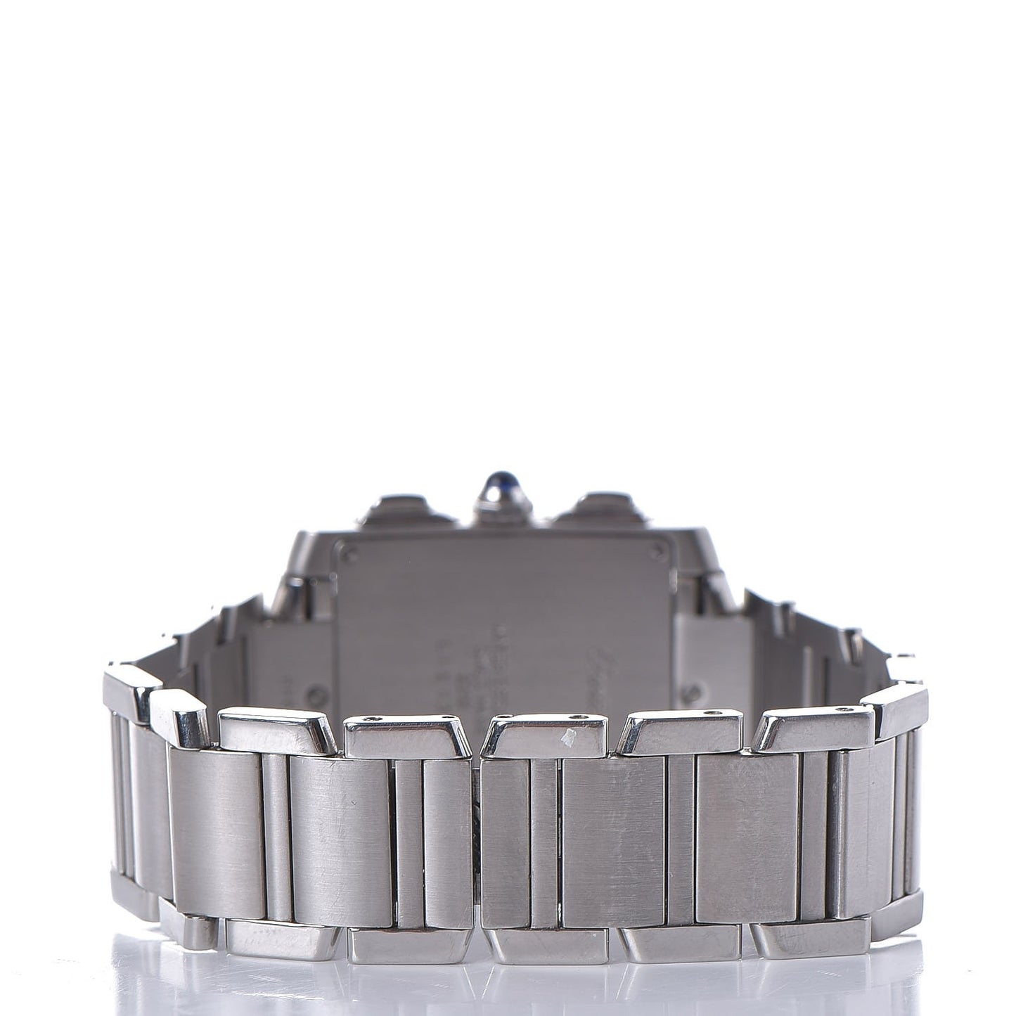 Stainless Steel 28mm Tank Francaise Chrono Reflex Quartz Watch
