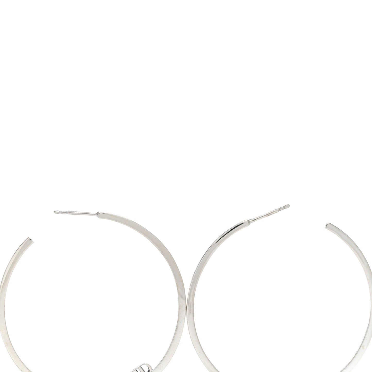Sterling Silver CD Hoop Earrings