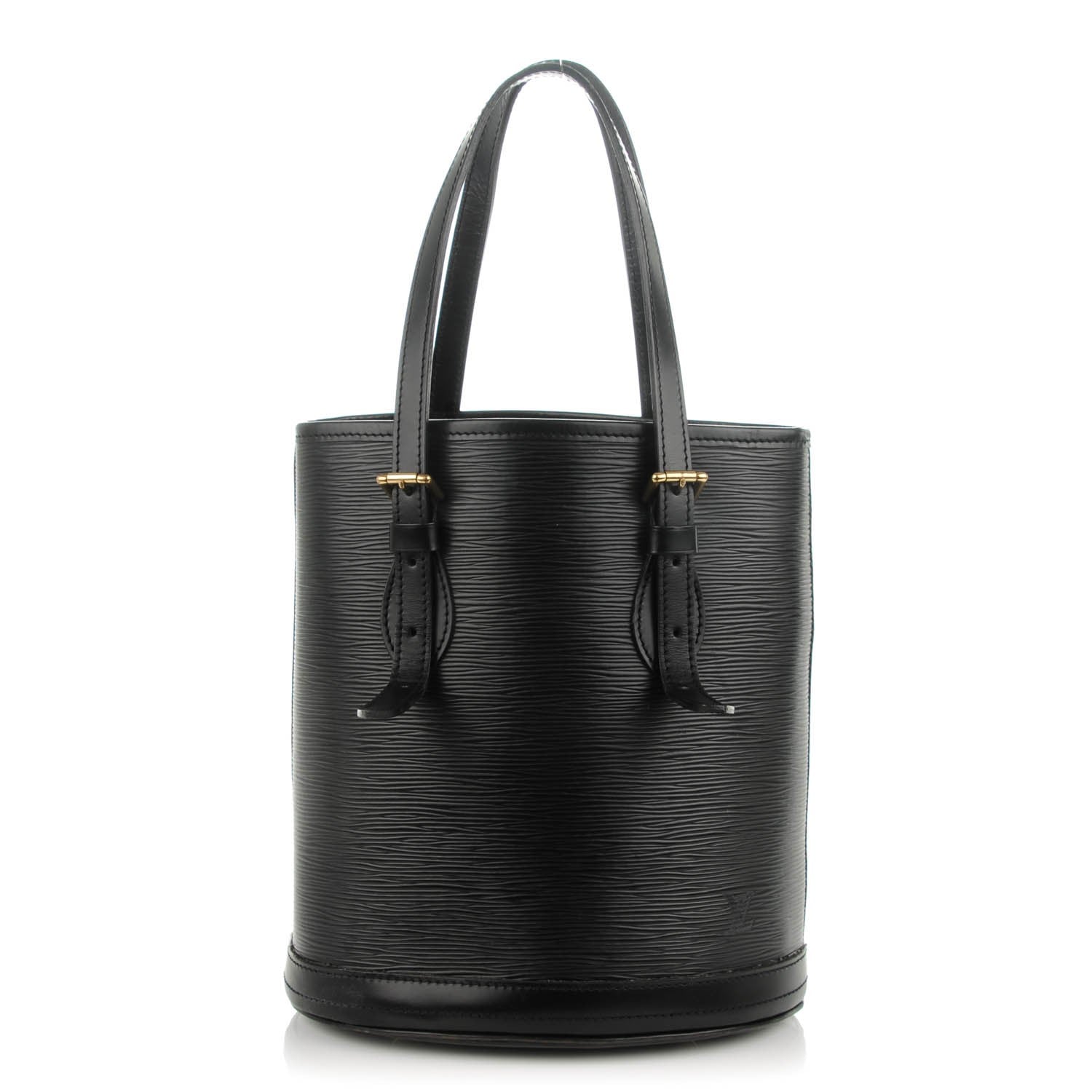 Louis Vuitton Epi Petit Bucket 23 Black 1 of 10