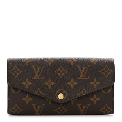 Louis Vuitton Monogram Sarah Wallet NM Poppy 1 of 8