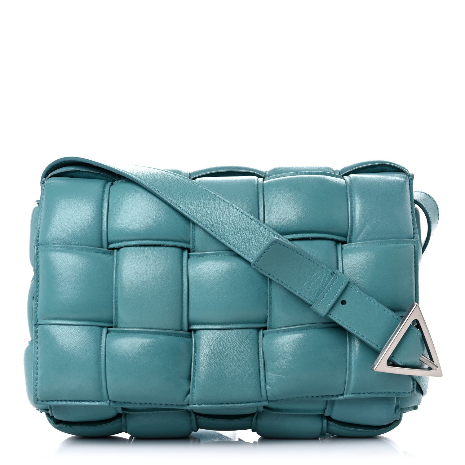 Bottega Veneta Nappa Maxi Intreccio Padded Cassette Crossbody Bag Linoleum 1 of 25