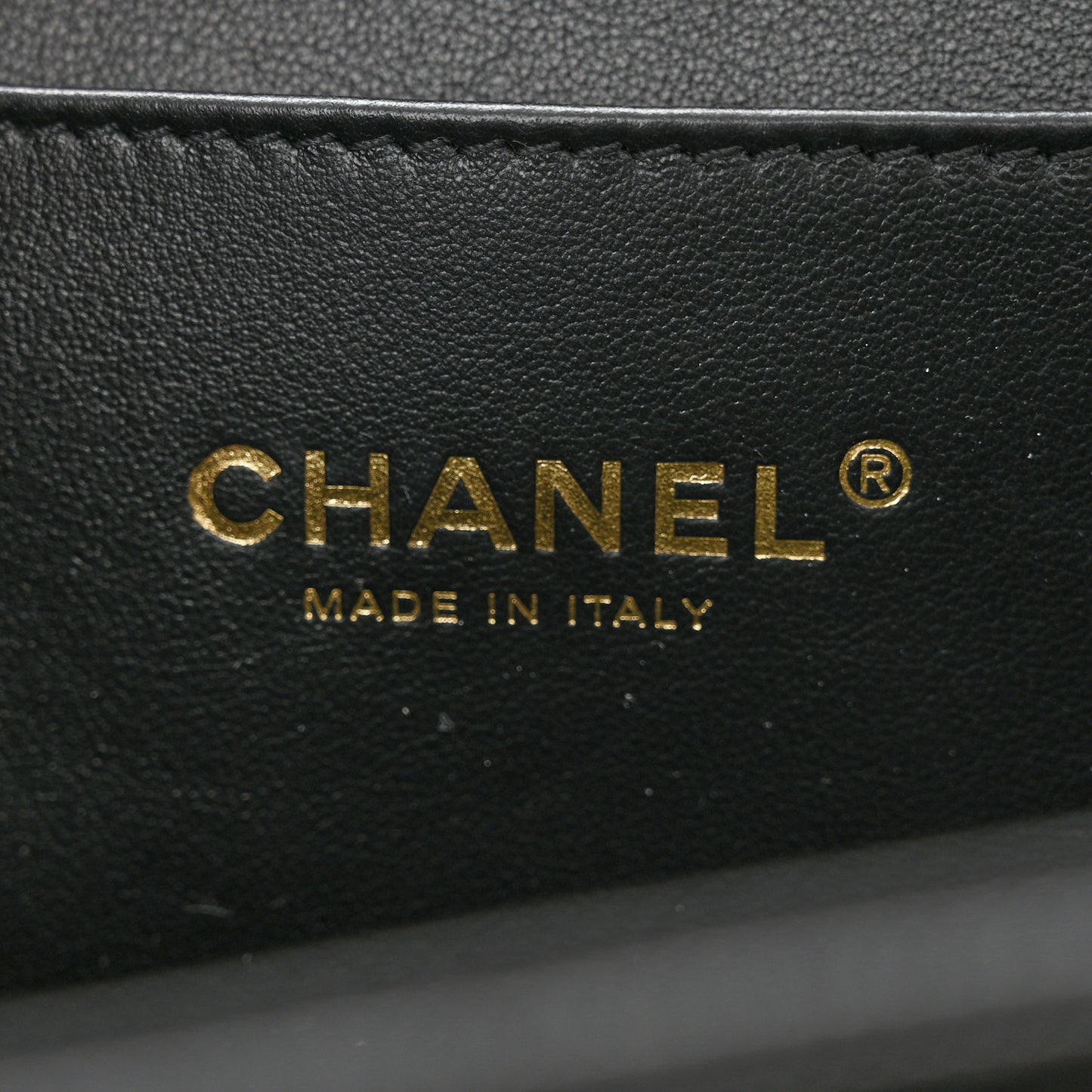 Caviar Quilted Coco First Flap Black