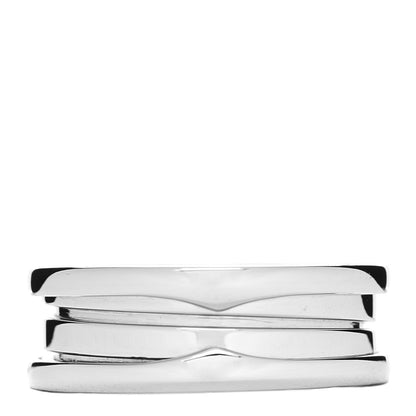 Bulgari 18K White Gold B.Zero1 Three-Band Ring 55 7.25 1 of 5