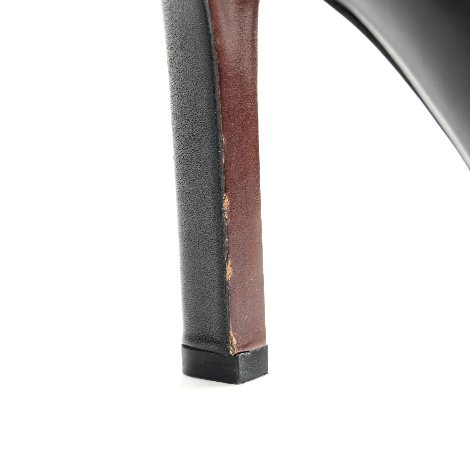 Louis Vuitton Calfskin Belted High Boots 36.5 Black 14 of 18