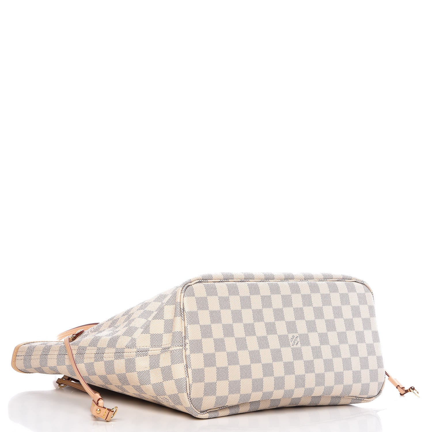 Louis Vuitton Damier Azur Neo Neverfull MM Rose Ballerine 4 of 11