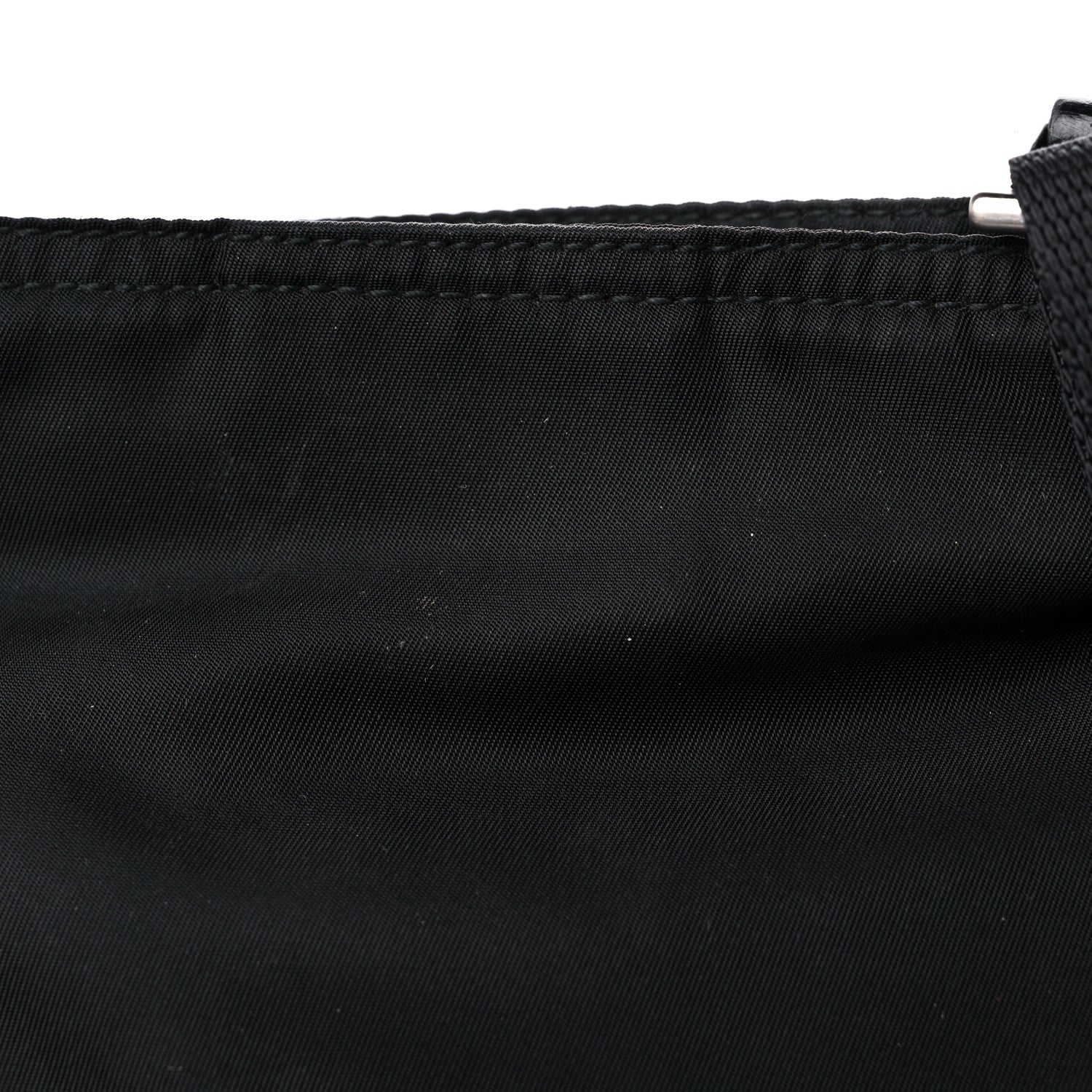 Prada Nylon Flat Messenger Bag Black 11 of 11