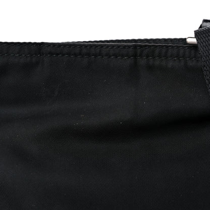 Prada Nylon Flat Messenger Bag Black 11 of 11