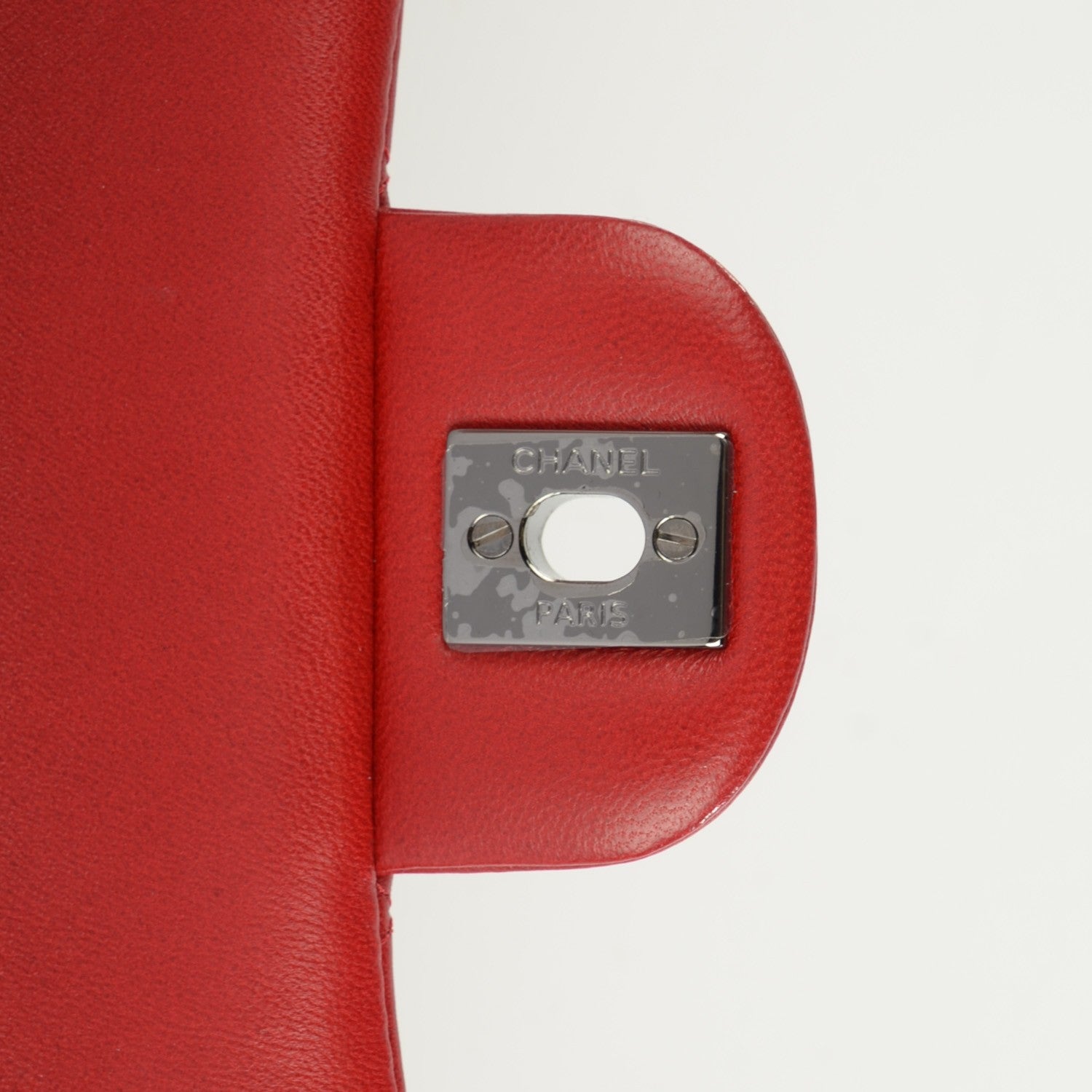 Chanel Lambskin Quilted Extra Mini Flap Red 5 of 7