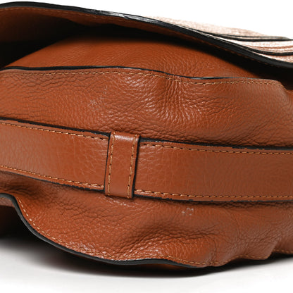 Chloe Calfskin Medium Marcie Round Crossbody Bag Tan 5 of 11
