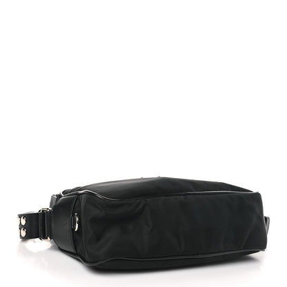 Prada Tessuto Nylon Studded New Vela Shoulder Bag Black Astrale 4 of 10