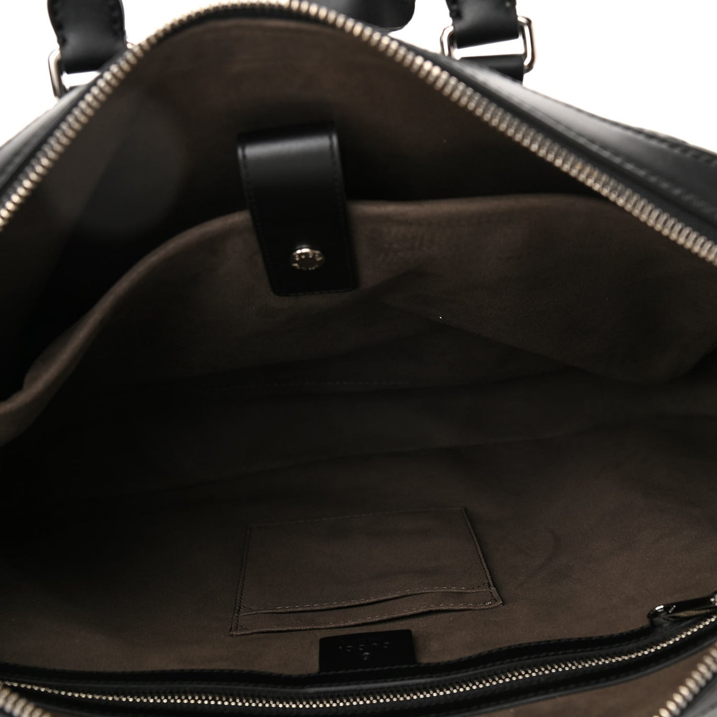Guccissima Signature Briefcase Black