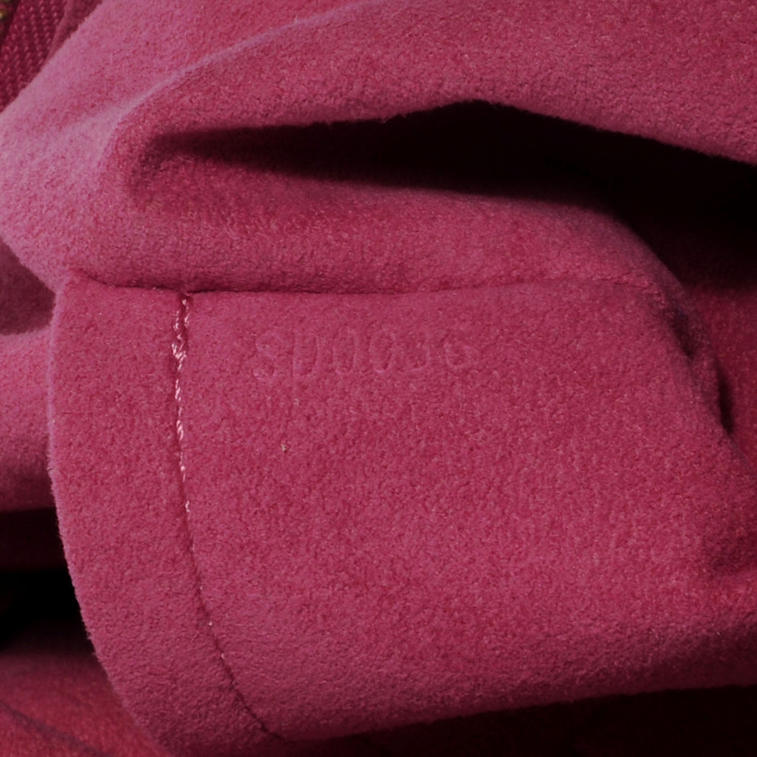 Louis Vuitton Denim Baggy GM Fuchsia 8 of 8